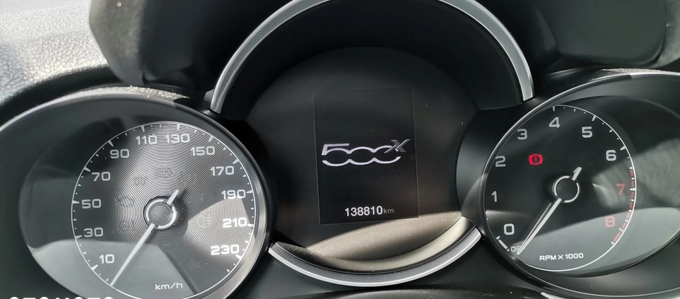 Fiat 500X cena 68600 przebieg: 138794, rok produkcji 2019 z Orzesze małe 79